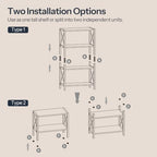 HOOBRO Desk Shelf, 4 Tier Stackable Desktop Bookshelf, Small Bookcase - Image 5