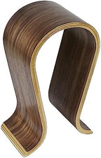 Linkidea Wooden Headphone Stand, Omega Headset Holder Desk Display Hanger for Over-Ear Gaming Headphones Compatible with Audio-Technica, Bose, AKG, Sennheiser, Beats, Sony by Linkidea