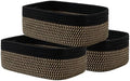 KALLAX Small Woven Storage Basket for Organizing, 12 x 8 x 4.5 inch, 3 Pack by KALLAX