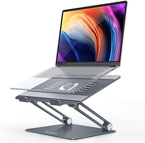 Lamicall Adjustable Laptop Stand for Desk for MacBook Air Pro HP 10-17.3'' by Lamicall
