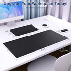 Ospelelf Keyboard Wrist Rest Stand Pad and Ergonomic Mouse Pad Set with Large Mousepad, Memory Foam Comfort, Premium Office Desk Accessories for Pain Relief, Black - Image 6