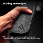 DELTAHUB - Minimalistic Felt Desk Protective Pad, Anti-Fray, Anti-Slip, Easy to Clean, Easy Glide, Long Lasting, Sleek Design, Comfortable, Resistant, Desk Mat, PC, Mac, Laptop - Large (18x32inch) - Image 4