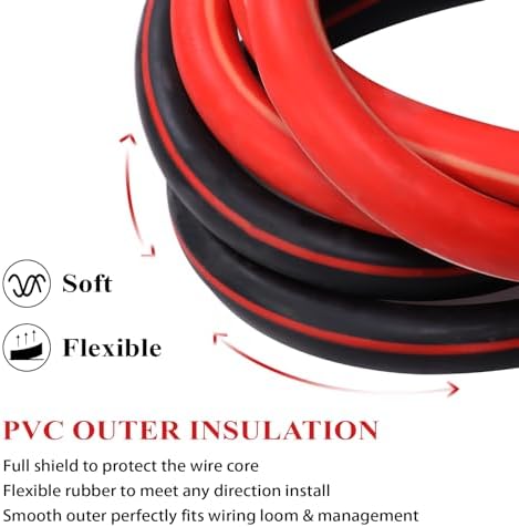 2 Gauge Battery Welding Cable, Red, 5 Feet - Image 4