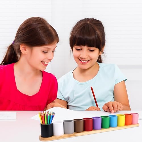Wooden Colored Pencil Holder, Crayon Holder - Image 5