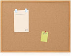 Cork Board Bulletin Board 30 x 42, Oak Framed 4x3 Corkboard by Justdowhatyouwanttodo
