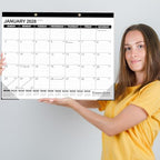 GuassLee Large Desk Calendar 2027 3 Pack, 18 Months Jan 2027–Jun 2028 - Image 7