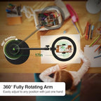 elitehood Overhead Phone Mount with Ring Light, Overhead Tripod for iPhone - Image 6