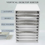Mail Organizer 11 Slots, Literature Organizer for Classroom, Office, Home - Image 2