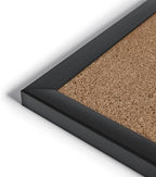 U Brands Cork Bulletin Board, 24'' x 36'', Black Wood Frame - Image 6