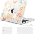 Mektron for 2026/2025/2024/2023 MacBook Air 15 INCH M5 A3448 /M4 A3241 /M3 A3114 /M2 A2941 Case, Printed Plastic Hard Shell Cover with 15.3" Liquid Retina Display Touch ID, Seaside Blooms by Unknown