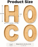 4 Pcs HOCO Letters Food Trays Homecoming Decorations 2026 - Image 2