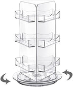 Rotating Business Card Holder Sticker Display Stand, 5.9 x 9.8 Inch by Spiareal