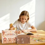 Capybara Pencil Case with Gift Box - 17 Kinds 34PCS Capybara Stationery Gift,Cute Back To School Supplies,Capybara Stuff Cartoon Student Pen Bag Organizer,Animal Themed Gift for Student Girls Boys - Image 5