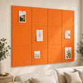 Felt Bulletin Board Tiles, Cork Board Alternative, 48 x 36 in by CreateYourIdealSpace