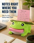 Note Toad Desk Organizer Sticky Holder For Three Inch Square Pads - Image 2