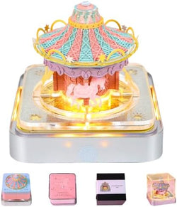 2027 3D Paper Carving Desk Calendar With LED Light by Divtada