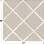 Sweet Jojo Designs Boho Bohemian Fabric Memory Memo Photo Bulletin Board - Gender Neutral Ivory Cream Beige Tan Off White Taupe for Woodland Farmhouse Botanical Floral Linen Collection - Image 3