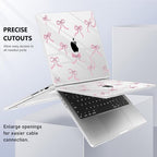 May Chen for 2026 MacBook Pro 14-inch M5 M4 M3 M2 M1 Pro/Max Chip, Release 2026 2025-2021, Model A3427 A3426 A3434 A3112 A3401 A3185, Plastic Hard Shell with Keyboard Cover, Star Bow - Image 6