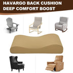 2-in-1 Neck Pillow Lumbar Support Pillow for Recliner Couch & Nursery Glider Chairs- High-Resilient Foam Cushion Ergonomic Back Support for Comfort in Rocking, Feeding, Nursing Brown S - Image 7