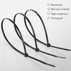 500 Pack Long Zip Ties Heavy Duty, Large Cable Ties, Black, 24 Inch - Image 4