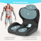 Ergonomic Seat Cushion, Office Chair Seat Cushions with L-Shaped Design, Memory Foam Seat Cushion for Home Car Chair Wheelchair - Image 2