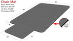 Rhino Mats, Rhino Hide Chair Mat (Lip Option), Office Computer Chair Mat for Hardwood, Tile, Laminate, Concrete and Vinyl Floors, Anti-Slip (Black, 36"x48"-Lip2010) - Image 4