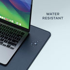 Satechi Vegan-Leather Desk Mat, Scratch and Water Resistant, Blue - Image 3