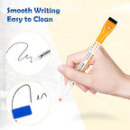 16" x 12" Double-Sided Magnetic White Board Dry Erase Board & 8 Colors Magnetic Dry Erase Markers - Image 7