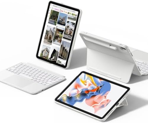 ESR for iPad Air 11 Inch Case with Keyboard M4/M3/M2, Multi-Angle Stand by ESR