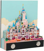3D Sticky Note Paper Memo Pad,Fairy Tale Castle Notepad 3D Paper Card Craft Character Silhouette Desk Decoration DIY Creative Gift by RSLIPIN