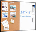ARCOBIS Cork Board White Board Combo by ARCOBIS