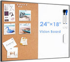 ARCOBIS Cork Board White Board Combo by ARCOBIS