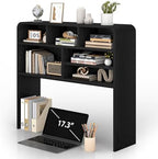 5-Tier Desk Shelf, 37.4''W Desktop Bookshelf for Computer Monitor - Image 7
