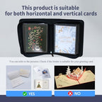 84 Pkt 5x7 Greeting Card Organizer, Christmas Card Storage Album - Image 6