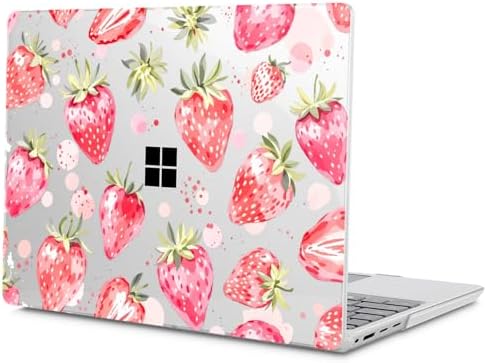 Case for Surface Laptop 5/4/3 13.5 with Metal Keyboard,Strawberries - Image 6