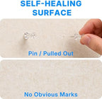 OWLKELA Felt Bulletin Board, 36 x 24 Inch, Oatmeal - Image 4