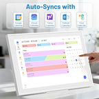 21.5" Smart Wall Calendar 2026 Planner & Chore Chart, Touchscreen - Image 2