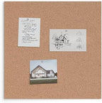 U Brands Bulletin Board Office Wall Decor, Frameless Cork Board, 24 x 24 - Image 4