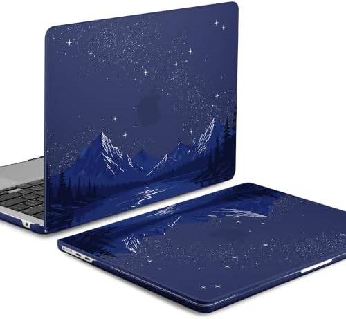 Batianda Case for MacBook Air 13.6" 2026 M5 M4 M3 M2 Chip,Starry Night Lake - Image 7