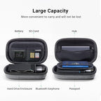 UGREEN Electronic Organizer Travel Case Pouch Bag Accessories Portable Waterproof Storage Bag Travel Essentials with Cable USB Flash Drive Charger External Battery Memory Card - Image 7