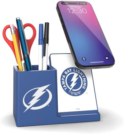 SOAR NHL Wireless Charger and Desktop Organizer by SOAR