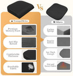 TranquilRelax 2XL Memory Foam Seat Cushion for Office Chair, Black - Image 4