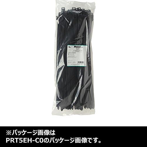 Panduit PRT6EH-C0 Cable Tie, Releasable, Extra-Heavy, Weather Resistant Nylon 6.6, 22.2-Inch Length, Black (100-Pack) - Image 5