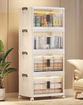 OlarHike 48QT Storage Bins with Lids for Home, Closet, Dorm, Room, 4 Pack by OlarHike