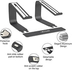 Urmust Laptop Stand for Desk, Black, Up to 15.6" Laptop - Image 3