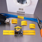 Epson LABELWORKS 221STBYPX Shrink Tube - Black on Yellow - 21mm, AWG 0000-1 - Image 4