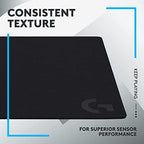 Logitech G640 Large Cloth Gaming Mouse Pad (600x460x3) - Black - Image 3