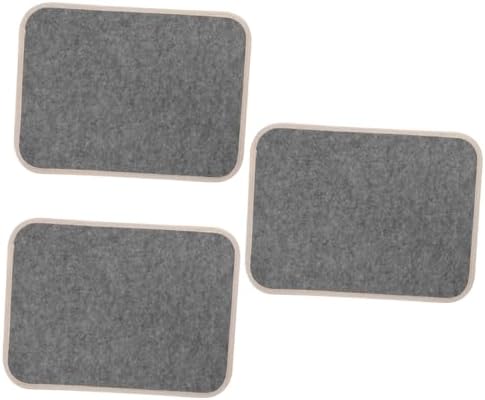 Uonlytech 3pcs Chinese Calligraphy Mat Thick Felt Desk Pad for Students Drawing and Writing Cushion Ink Absorbent Protector for Art and Calligraphy Practice by UONLYtech