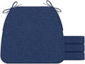AAAAAcessories Chair Cushions for Dining Chairs, 17 x 16 x 2 in, Set of 4 by AAAAAcessories