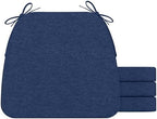 AAAAAcessories Chair Cushions for Dining Chairs, 17 x 16 x 2 in, Set of 4 by AAAAAcessories
